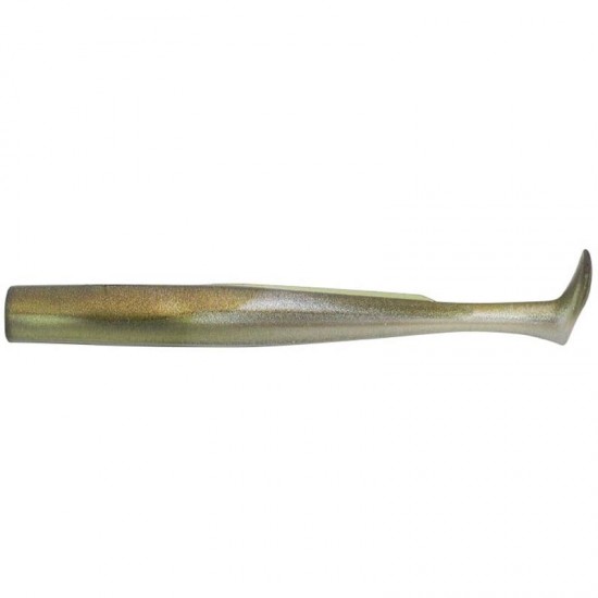 Leurre Fiiish Crazy Paddle Tail N°3 - 15cm / 9.5g - Doré - Pour Pêche Sportive